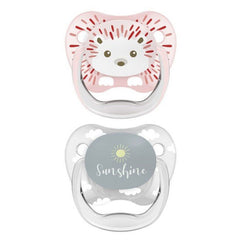 Dr. Brown's Prevent Printed Animal Faces Soother 0-6m 2p