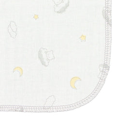 西松屋紗巾紗布嬰兒全棉手帕 5片裝 日本製造