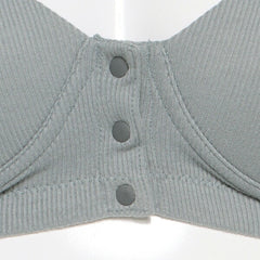 西松屋孕婦內衣哺乳胸圍產前產後前開式&肩帶開口(肋骨紋)