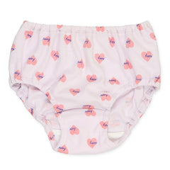 西松屋女孩內褲(檸檬、花朵、心形、櫻桃、格子)5件裝