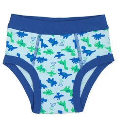 Elfindoll Pants Front Closure Briefs (Dinosaur Ghost) 5pack