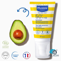 Mustela Sun Lotion Very High Protect SPF 50+ Suitable for infants