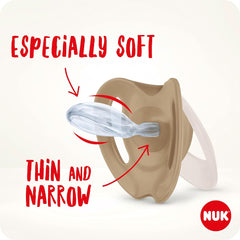 NUK Star Baby Dummy BPA-Free Silicone Soothers Winnie The Pooh 2 Count