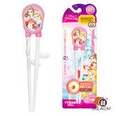EdisonMama 學習筷子迪士尼公主粉訓練筷子 粉紅色 約2歲