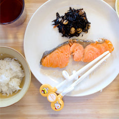 EDISON mama 幼兒專用學習筷左手用 2歲至學前 橙色