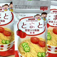 東銀來麵無食鹽寶寶蔬菜細麵-番茄 160G