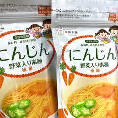 東銀來麵無食鹽寶寶蔬菜細麵-紅蘿蔔 160G