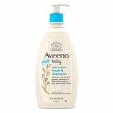 Aveeno 嬰兒日常2合1保濕洗髮乳適用於乾燥敏感皮膚