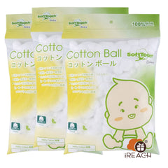 SoftTouch脫脂棉花球 250枚入 0-3歲