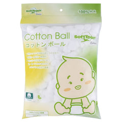 SoftTouch脫脂棉花球 250枚入 0-3歲