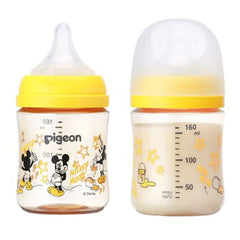 貝親迪士尼母乳真實感奶樽寬口哺乳瓶 PPSU材質 廣口哺乳瓶 模擬母乳餵哺感受