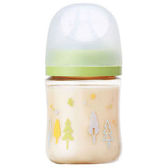 Pigeon Tree Breast Milk Real Feeling Bottle Wide Neck Nursing Bottle Simulated Breastfeeding PPSU Light Green
