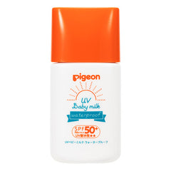 Pigeon UV Baby Milk Water Resistant SPF50+ PA++++ 0m+ 18g Made iN Japan