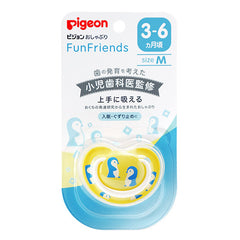 Pigeon Baby Pacifier FunFriends Penguin 3-6m