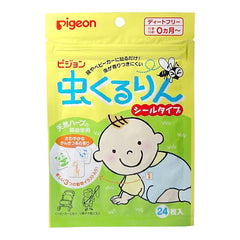 Pigeon insect Mosquito Kururin seal type 24 sheets Made In Japan