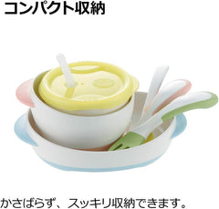 Richell TLI 嬰兒第一階段餐具套裝 6件裝 5個月以上