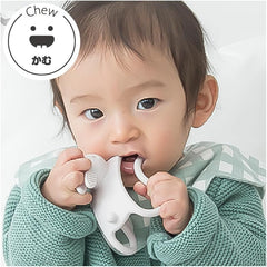 Richell 咬咬擠壓拉扯玩具 適用3個月以上