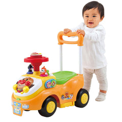 日本製麵包超人三階段學行車學步車 10個月至5歲