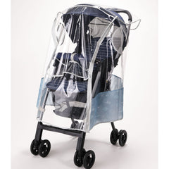 Skater 嬰兒車防雨檔罩防風塵罩兩個大開口窗戶