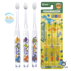 Skater Infants Toothbrush Dinosaur 0-3 Years Soft Clear 3p