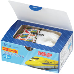 Skater 新幹線兒童無紡布口罩可愛圖案舒適的3D耳環2-3歲以上25片裝