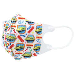 Skater 新幹線兒童無紡布口罩可愛圖案舒適的3D耳環2-3歲以上25片裝