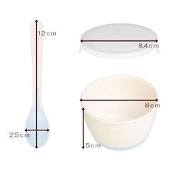 Richell TLI 嬰兒食品杯附蓋子和湯匙適用5個月 2套裝