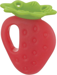 Richell牙膠咀嚼草莓牙膠附盒 3個月以上