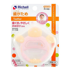 Richell 小龜牙膠連盒咬咬烏龜 適用約3個月