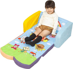 SEGA 麵包超人兒童梳化沙發柔軟頭雙用途沙發床