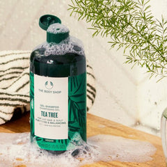 The Body Shop - 茶樹淨化平衡洗髮水淨化控油洗髮露 400ml