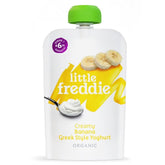 Little Freddie Organic Creamy Banana Greek Style Yoghurt 100g 6m+