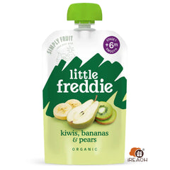 Little Freddie有機奇異果香蕉梨蘋果泥 100克 6m+