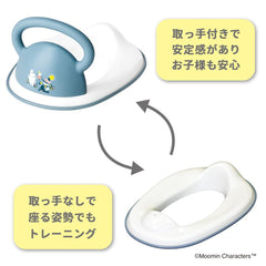 Moomin 2合1兒童學習坐廁廁板訓練輔助