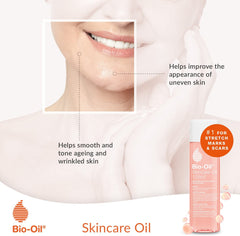 Bio-oil Skincare Oil Improve The Appearance Of Scars Stretch Marks And Skin Tone 200Ml