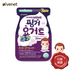 ivenet Bebe Finger Yogurt Bluberry 20g 7m+