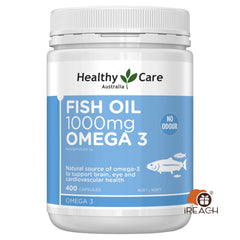 Healthy Care Fish Oil 1000mg Omega-3 400capsules