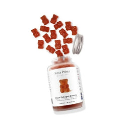 Unichi 玫瑰膠原蛋白改善皮膚彈性和緊緻度小熊軟糖 60粒 此日期前最佳:2025年12月