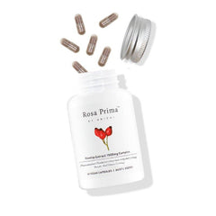 Unichi 玫瑰果精華美白丸保持皮膚彈性和滋養1500 mg 素食膠囊60粒 此日期前最佳:2026年6月