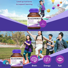 Blackmores Superkids Study Buddy DHA兒童營養補充品支持大腦發育咀嚼膠囊(30粒)