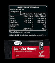 康維他 UMF 5+ 麥蘆卡蜂蜜便攜裝 10g x 30包 此日期前最佳 :10/2025