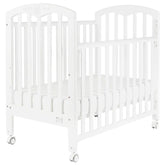 BabyStar Cozzi嬰兒木床歐洲櫸木包括4”床褥 白色