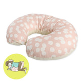 西松屋抱枕哺乳枕 隨機圓點 粉紅色