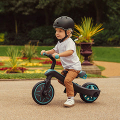 Globber 探索者4合1 三輪車轉平衡車 V3 紫色 10個月至5歲