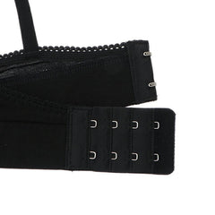 ELFinDoll Cross Open Soft Bra Pre/postpartum Black Lace