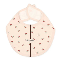 ElFinDoll Baby Bibs Cherry Print Set 4p