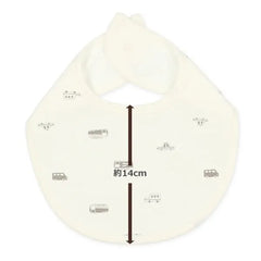 西松屋嬰兒圍兜口水肩-工作車 4件裝