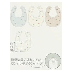 西松屋嬰兒圍兜口水肩-工作車 4件裝