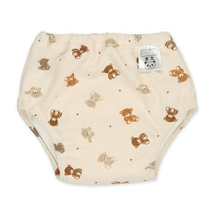 西松屋ELFinDoll戒片褲學習褲吊掛訓練褲 6層 100碼 熊 2件裝