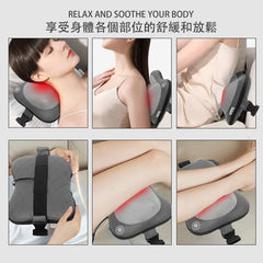 Osoda 奧舒達背部按摩器帶熱量按摩器按摩枕(香港行貨)